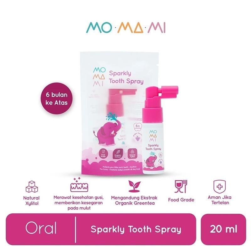 Momami Sparkly Tooth Spray 20Ml