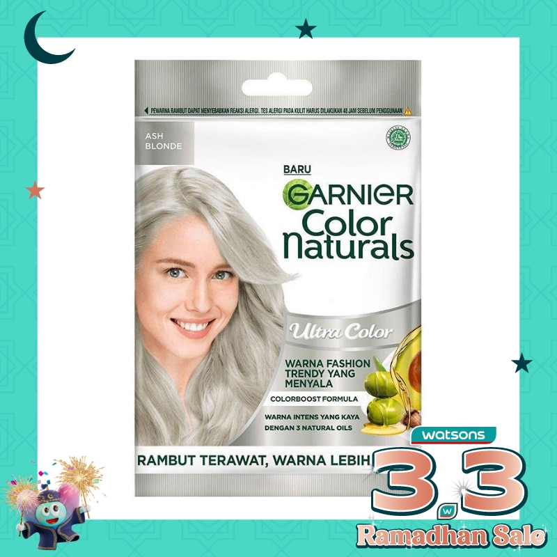 GARNIER H/COLOR NAT ULTRA ASH BLONDE
