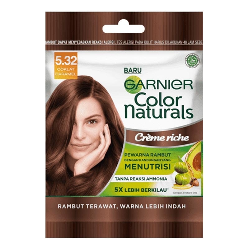 Garnier Hair Color Naturals Crème Riche Coklat Caramel 5.32