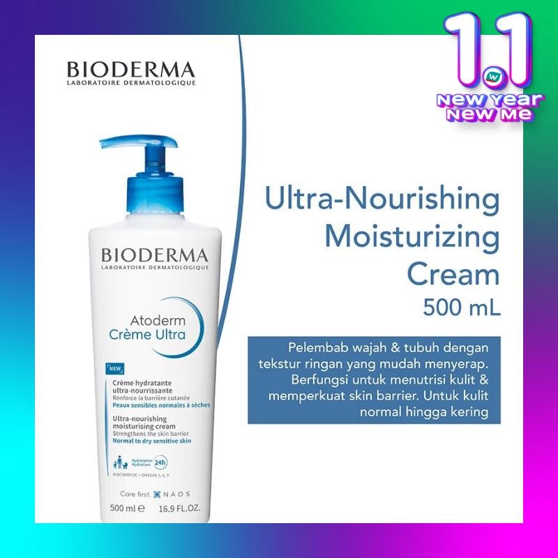 Bioderma Atoderm Crème Ultra 500Ml