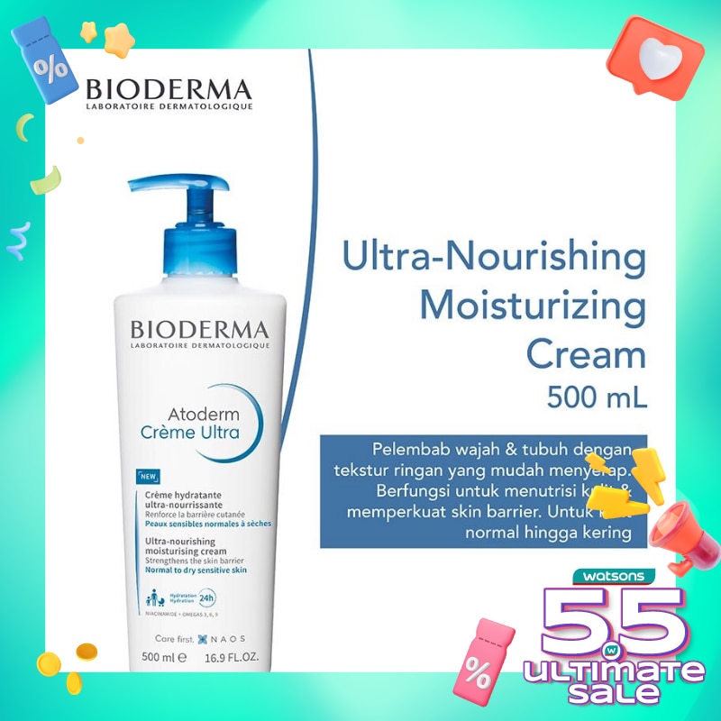 Bioderma Atoderm Crème Ultra 500Ml