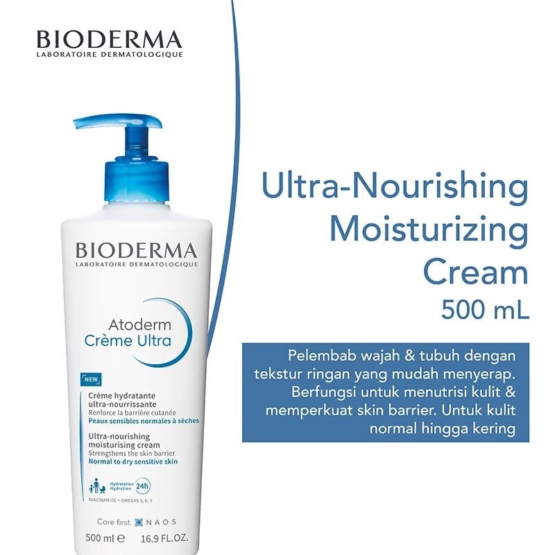 Bioderma Atoderm Crème Ultra 500Ml