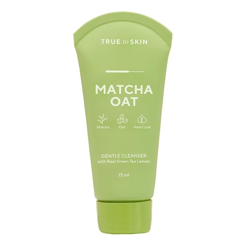 True To Skin Matcha Oat - Gentle Cleanser Mini 15Gr