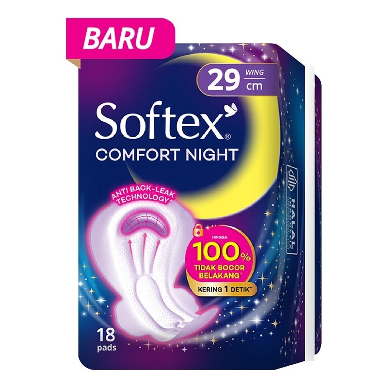 Softex Comfort Night 29Cm 18'S