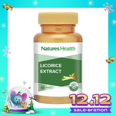 NATURES HEALTH Licorice Extract Tablet 60'S
