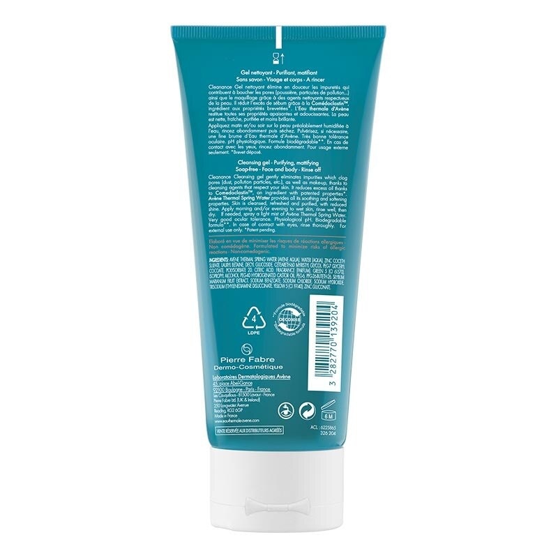 Eau Thermale Avène Cleanance Cleansing Gel 200ml