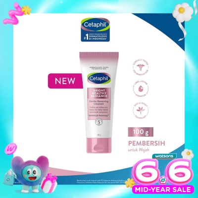 CETAPHIL - CETAPHIL BHR GNTL RENEWING CLNSR 100GR