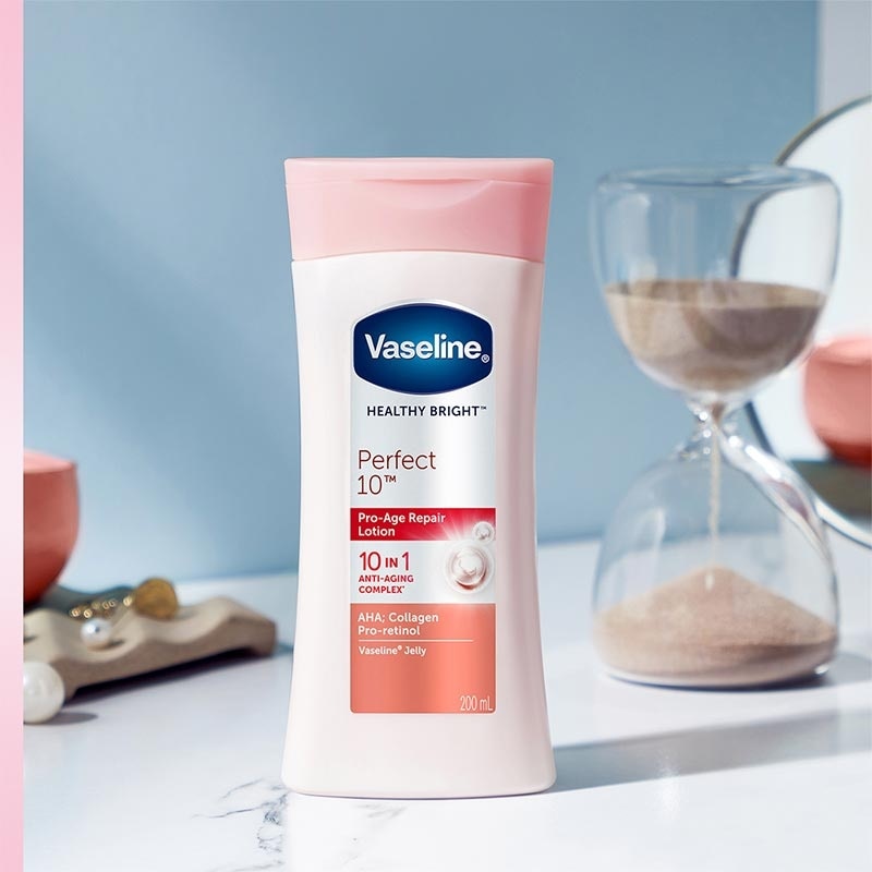 VASELINE BRIGHT PERFECT 10 HBL 400ML