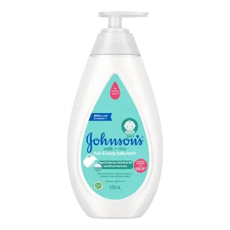 Johnsons & Johnsons Milk + Rice Baby Bath 500Ml