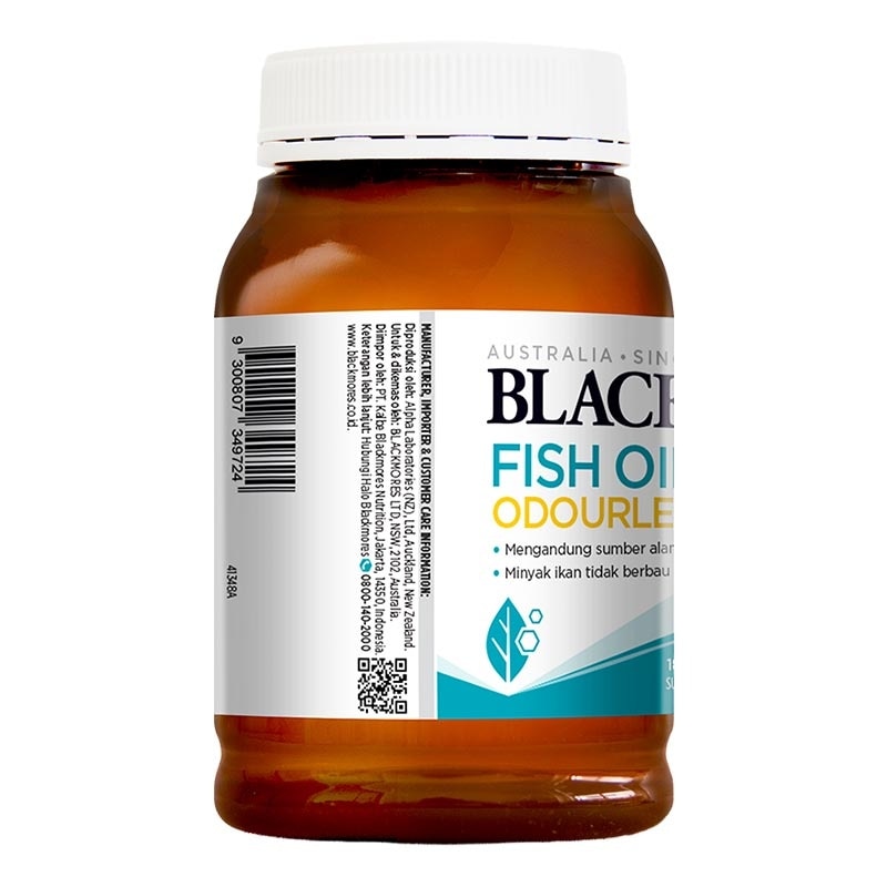 Odourless Fish Oil 1000 180'S