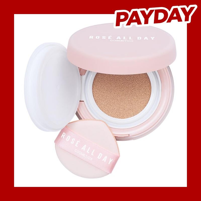 Rosé All Day  The Realest Lightweight Essence Cushion Warm Beige