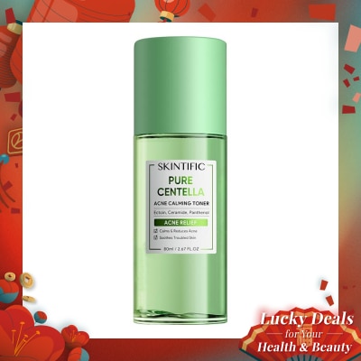 SKINTIFIC Skintific Pure Centella Acne Calming Toner 80ml