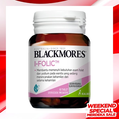 BLACKMORES BM I FOLIC PREGNACY 60'S