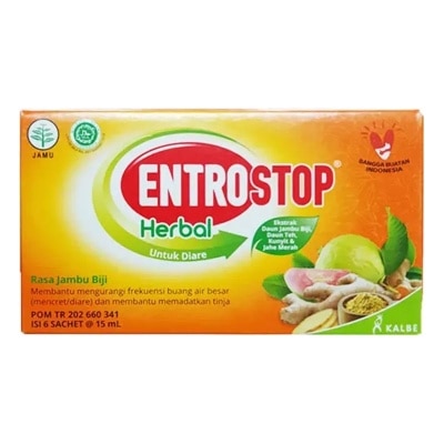 ENTROSTOP ENTROSTOP HERBAL 6X 15ML (SACHET)