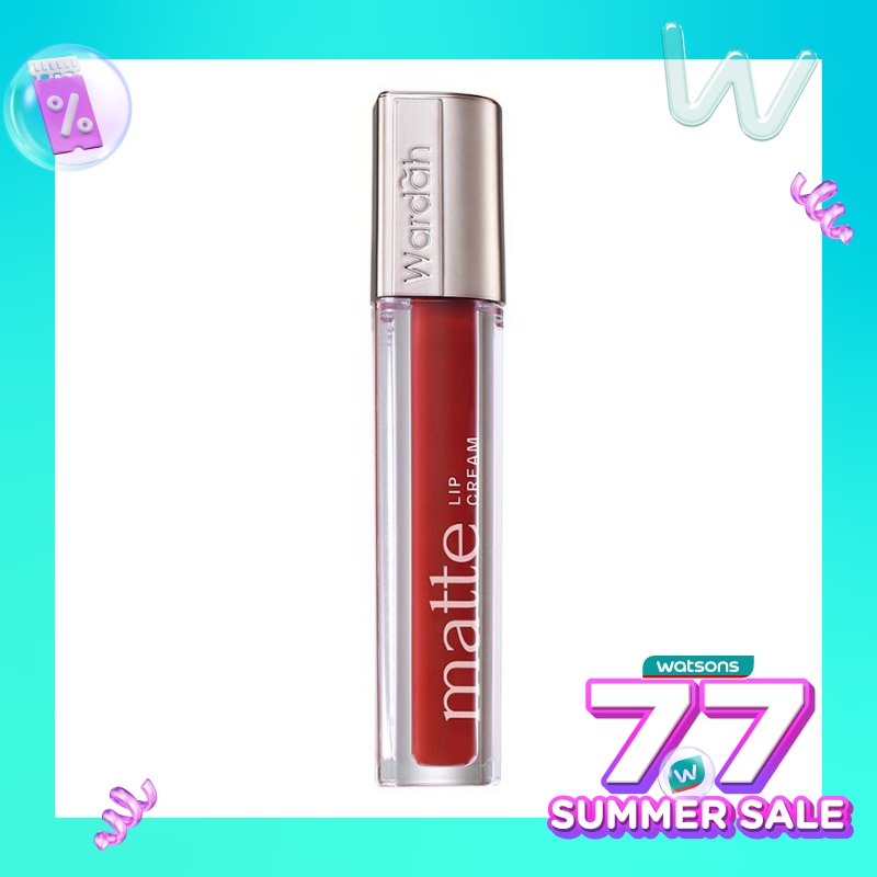 WARDAH Wardah Exclusive Matte Lip Cream 22 Rouge Velvet 4g