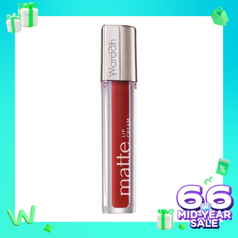 Promo Harga Wardah Exclusive Matte Lip Cream 22 Rouge Velvet 4 gr - Watsons