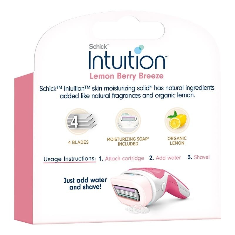 Schick Intuition Refill Lemon Berry Breeze