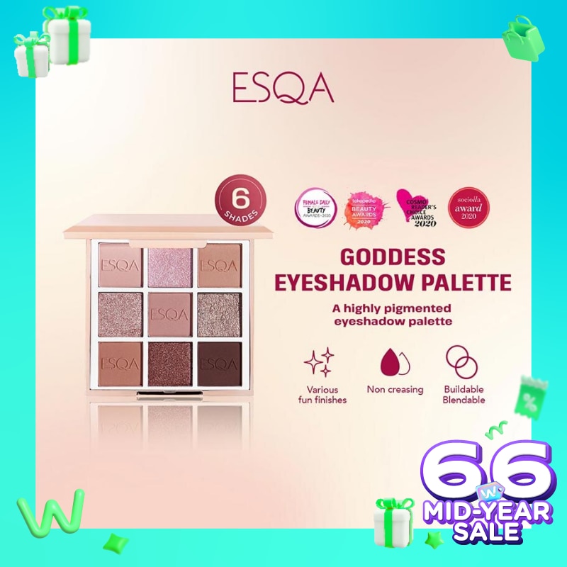 ESQA Esqa Eye Shadow Palete Mauve Goddess
