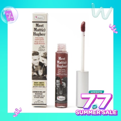 THE BALM The Balm Meet Matte Hughes Long Lasting Liquid Lipstick Charming 7.4ml