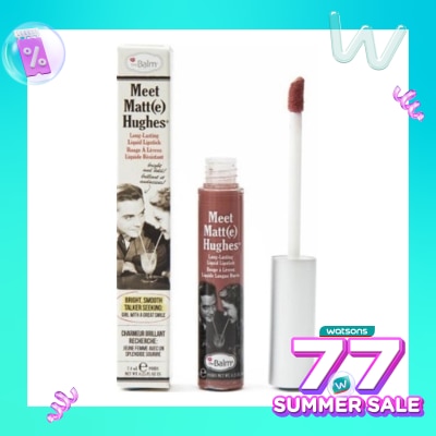 THE BALM The Balm Meet Matte Hughes Long Lasting Liquid Lipstick Sincere 7.4ml