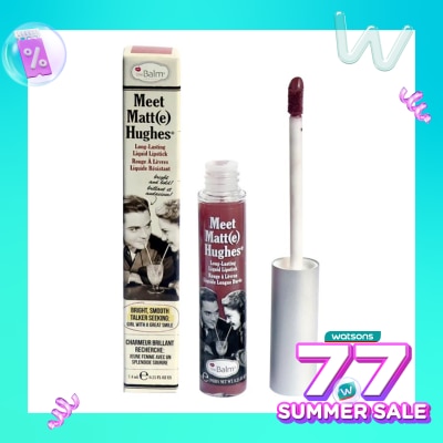THE BALM The Balm Meet Matte Hughes Long Lasting Liquid Lipstick Confident 7.4ml
