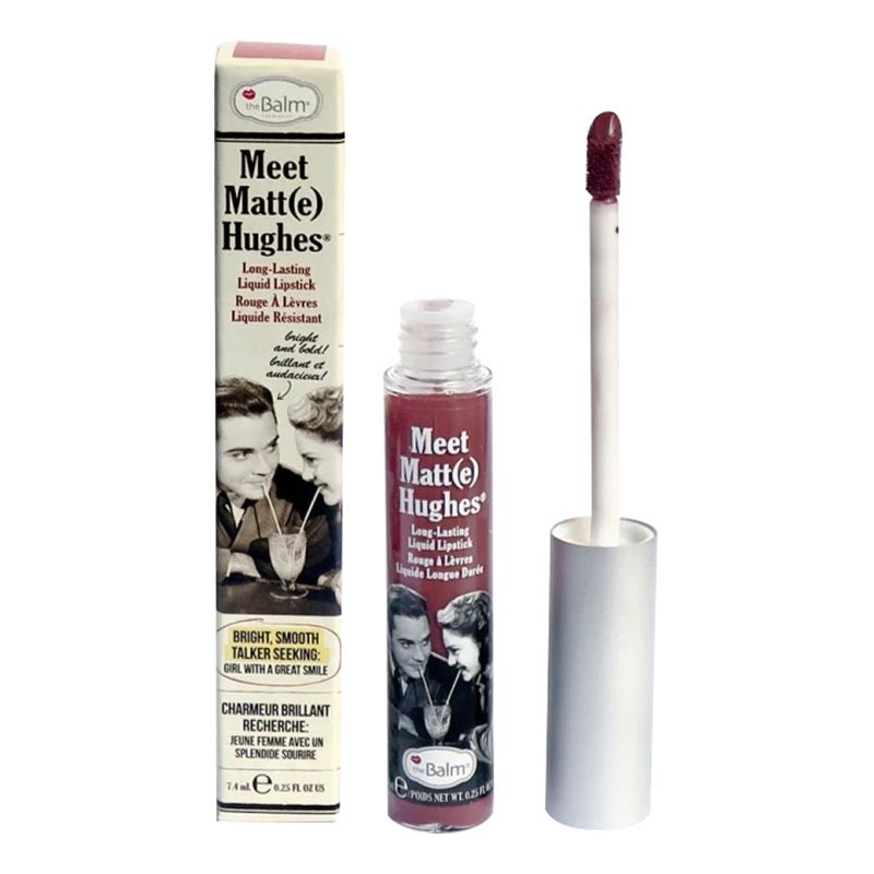 The Balm Meet Matte Hughes Long Lasting Liquid Lipstick Confident 7.4ml
