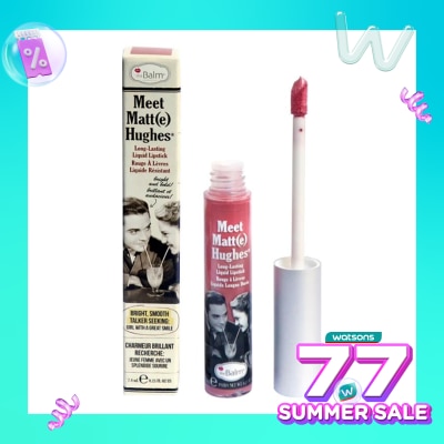 THE BALM The Balm Meet Matte Hughes Long Lasting Liquid Lipstick Genuine 7.4ml