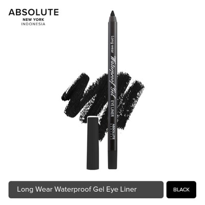ABSOLUTE NY ABS LONG W/PROOF GEL E/LINER BLACK