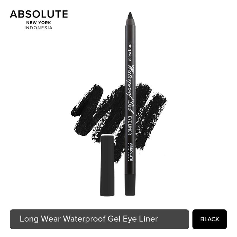 ABS LONG W/PROOF GEL E/LINER BLACK