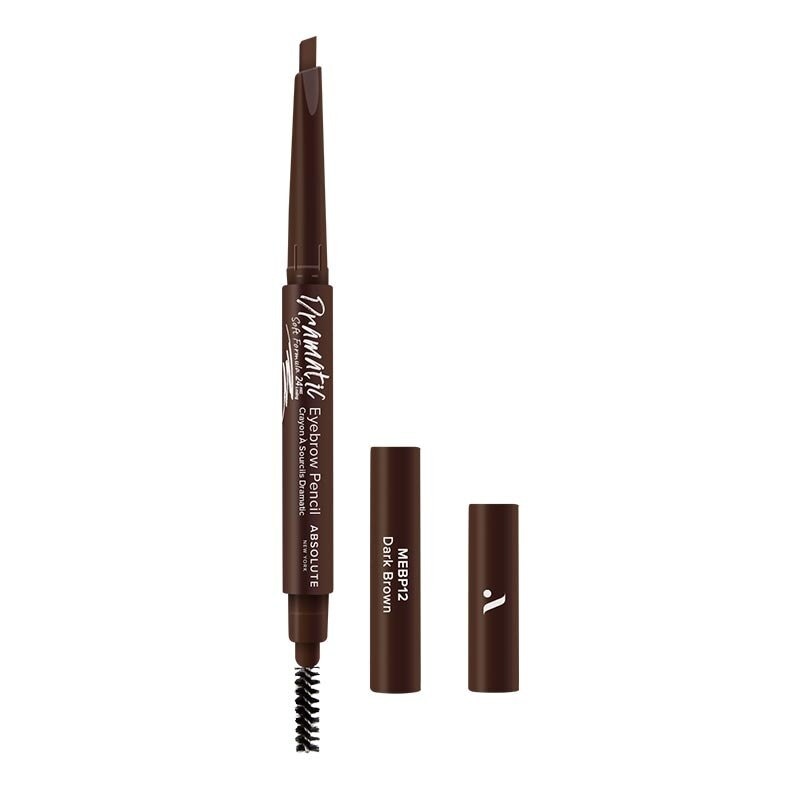 Absolute New York Perfect Eyebrow Pencil (Soft Formula) Dark Brown 0.25g