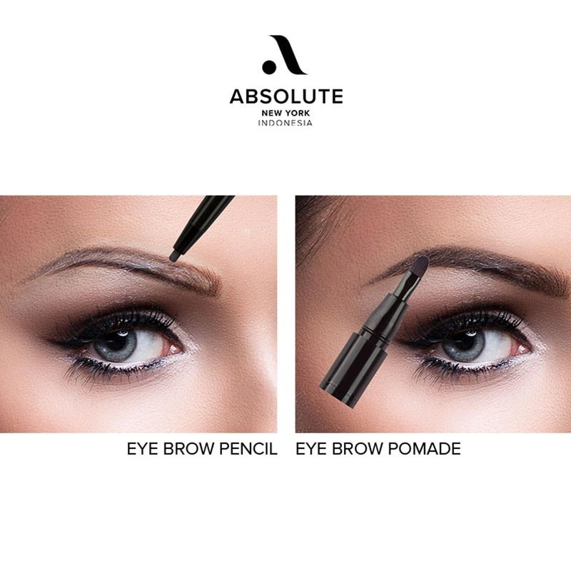 Absolute New York 2 In 1 Brow Perfecter Chocolate