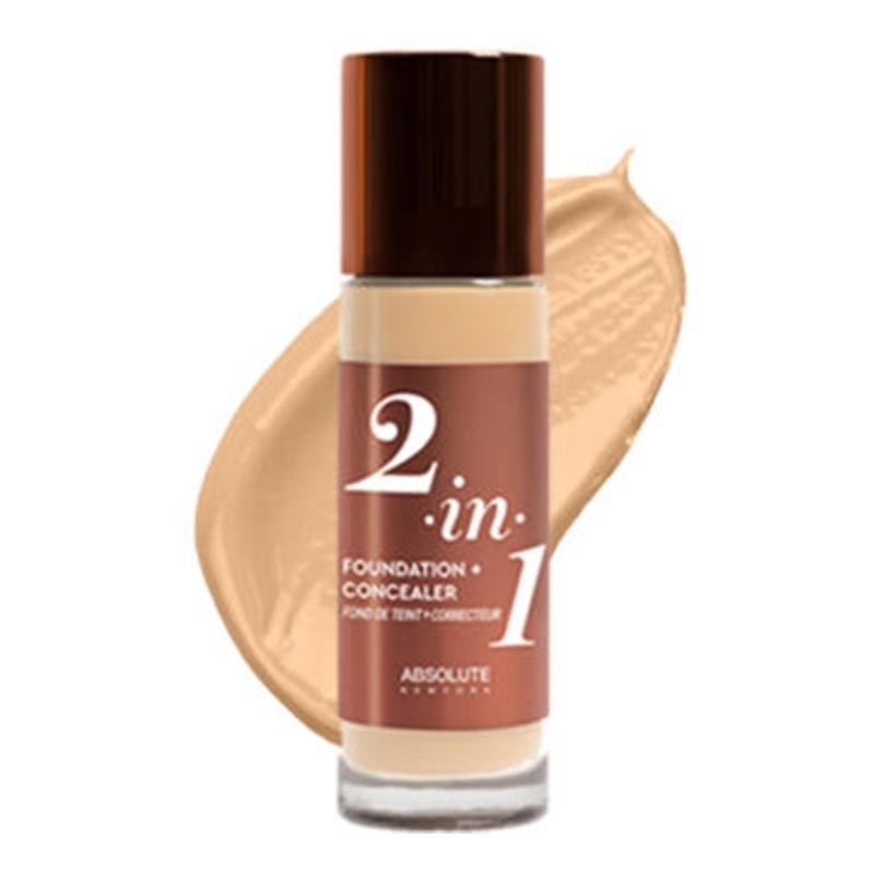 Absolute New York 2-In-1 Foundation & Concealer Neutral Shell