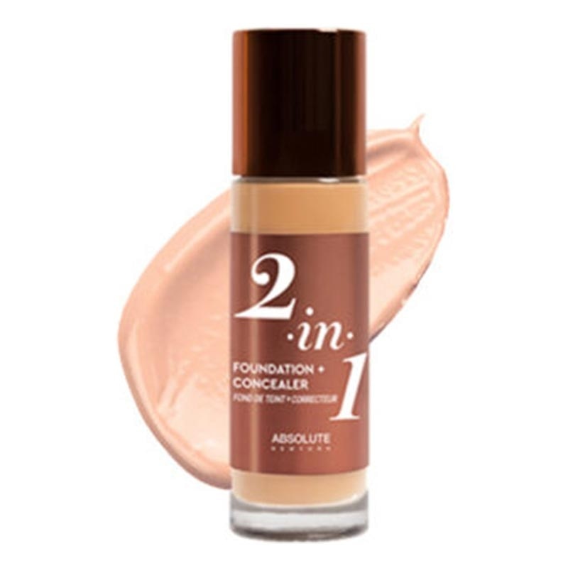 Absolute New York 2-In-1 Foundation & Concealer Warm Sand