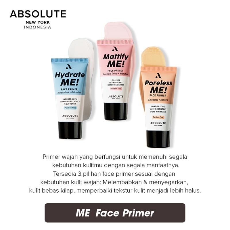 Absolute New York Face Primer Hydrate Me 30ml