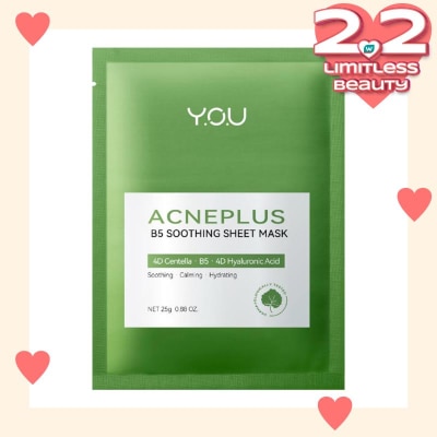 YOU YOU ACNEPLUS B5 SOOTHING SHEET MASK 25G