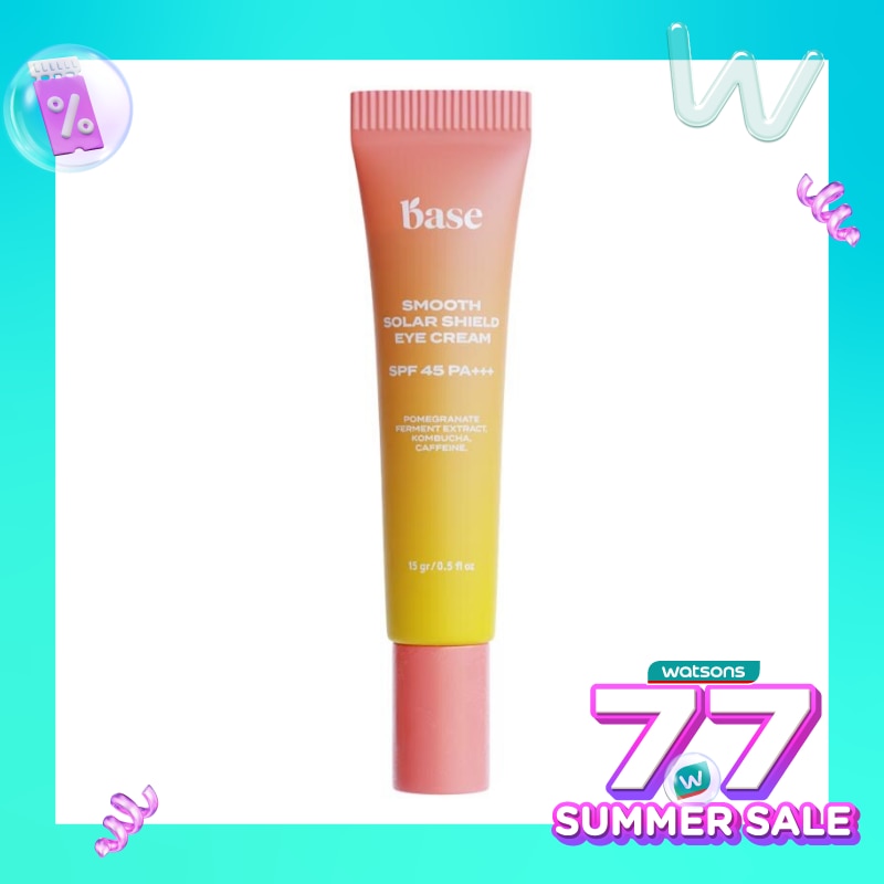 Base Smooth Solar Shield Eye Cream Spf 45 Pa+++ 15Gr 15G