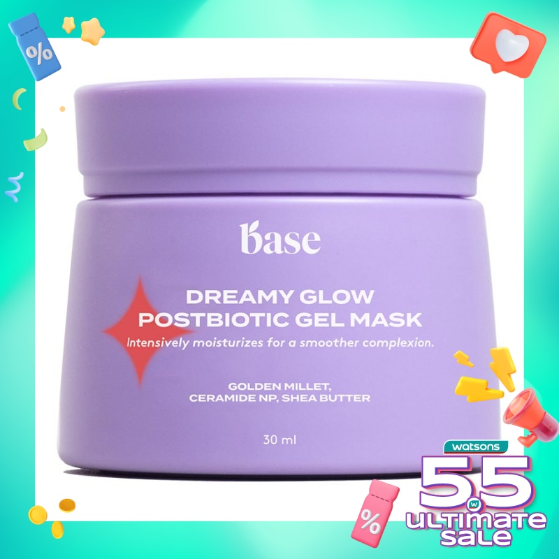 Base Dreamy Glow Postbiotic Gel Mask 50Gr 50G