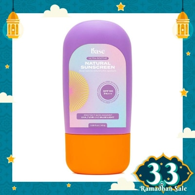 BASE BASE U/S NAT SUNSCREEN SPF 50 PA+++ 45GR