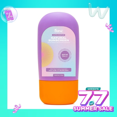 BASE BASE U/S NAT SUNSCREEN SPF 50 PA+++ 45GR