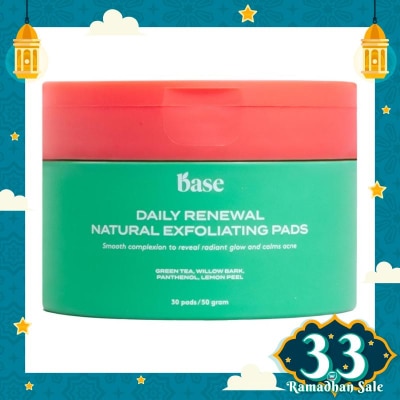 BASE BASE D/R NATURAL EXFOLIATING PADS 50ML