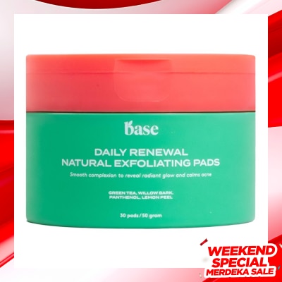 BASE Base Daily Renewal Natural Exfoliating Pads 50Ml 50Ml
