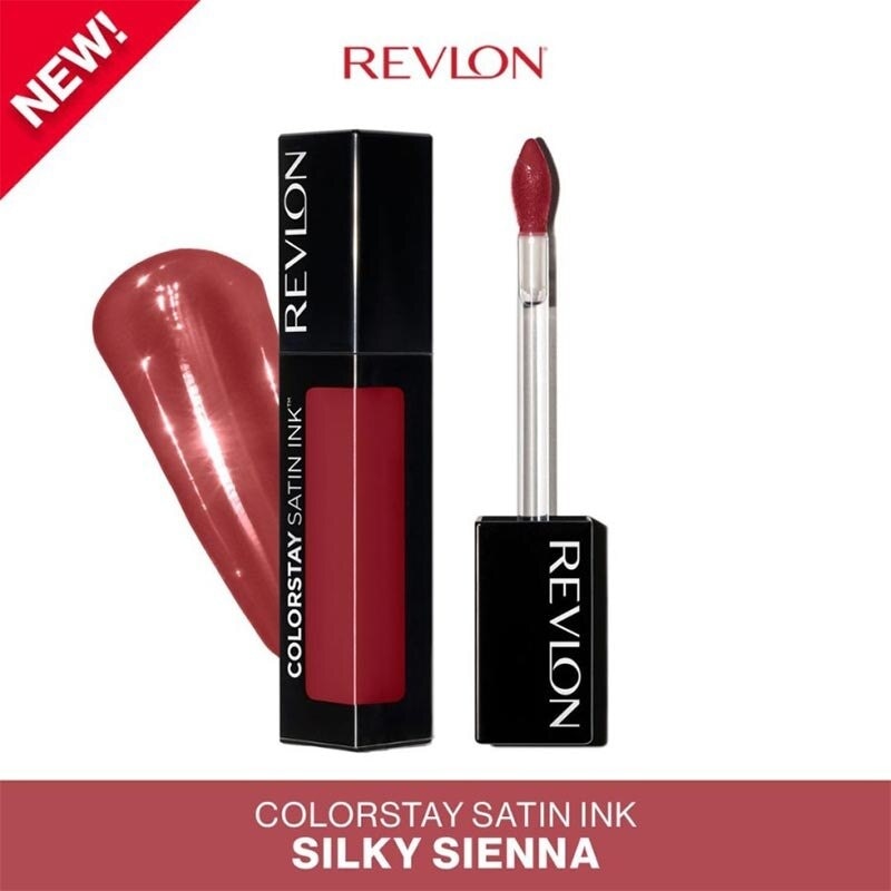 Revlon Colorstay Satin Ink Lip Color Transferproof 005 Silky Sienna