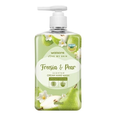 WATSONS Watsons Fresia & Pear Scented Cream Hand Wash 500ml