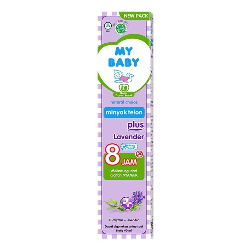 My Baby Minyak Telon  Lavender Plus 90 Ml