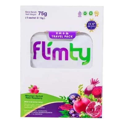 FLIMTY Flimty Raspberry 5's 75g