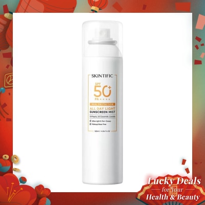 SKINTIFIC Skintific All Day Light Sunscreen Mist Spf 50 Pa++++ 120Ml