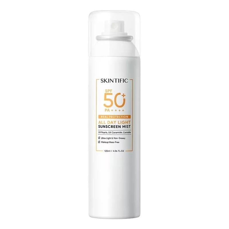 Skintific All Day Light Sunscreen Mist Spf 50 Pa++++ 120Ml