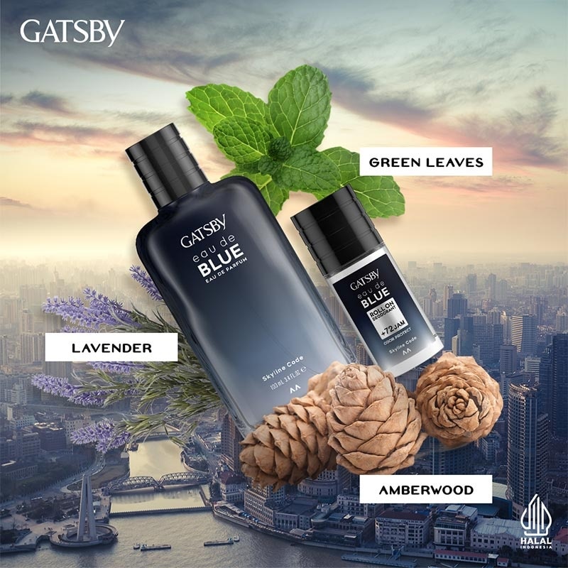 Gatsby Eau De Blue Eau De Parfum 100ml - Skyline Code