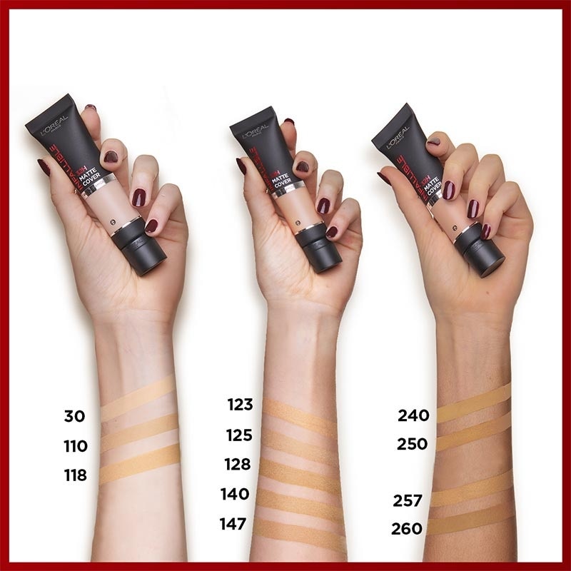 L'Oreal Paris Infallible 32H Matte Cover Foundation 110 - Cool Undertone