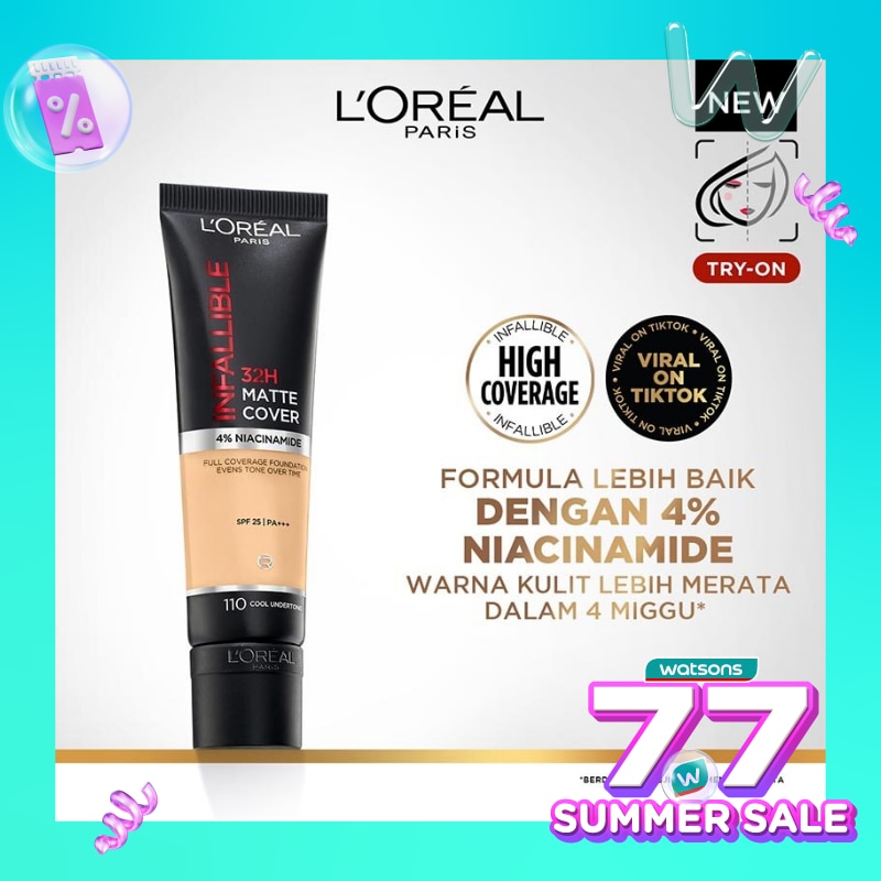 L'OREAL INFA 32H MAT COV FDT 110